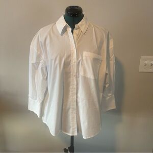 Philosophy White Button Down S